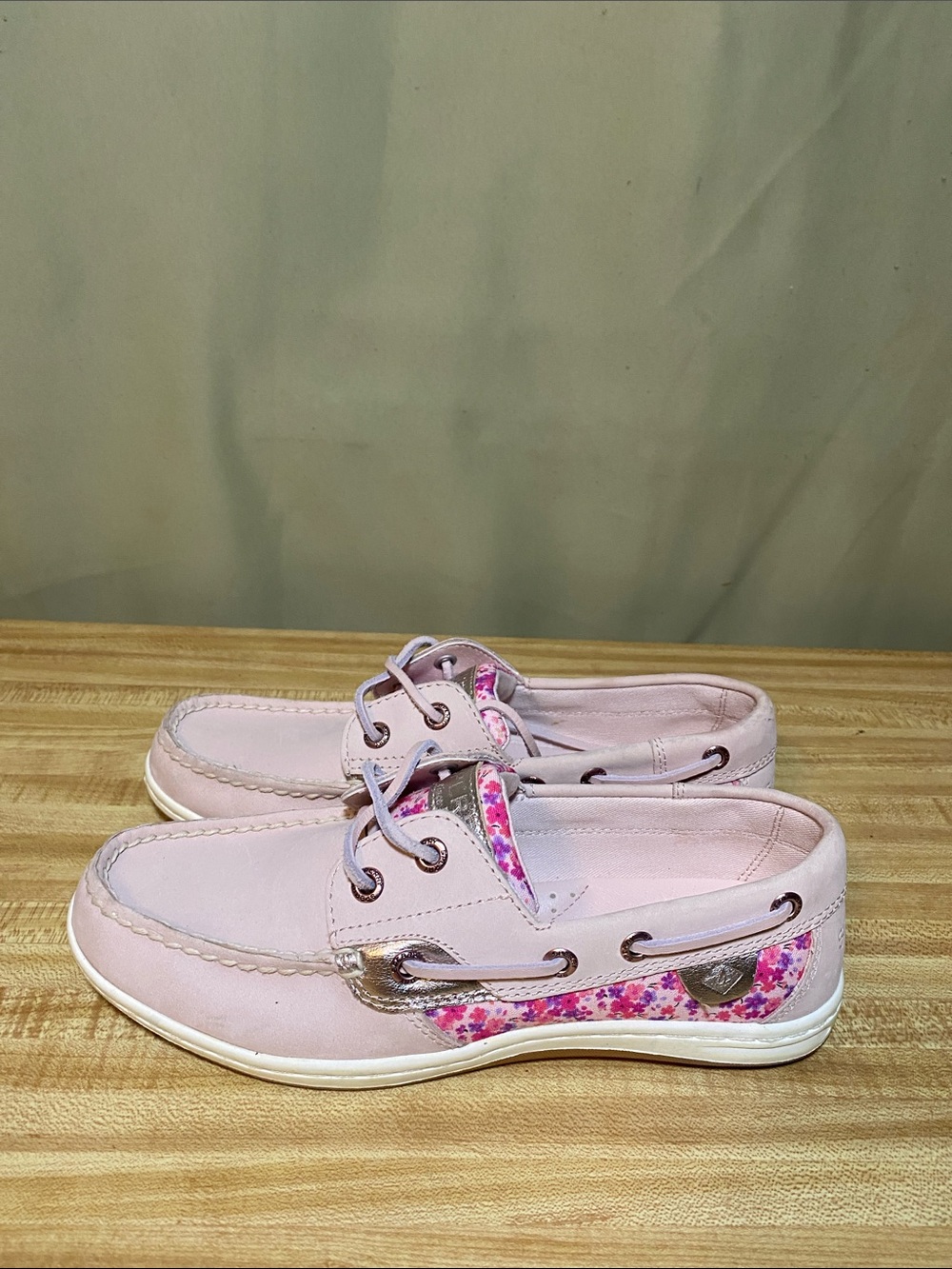 Sperry Boat Shoes Koifish Floral Boat Shoes Blush women’s 6.5